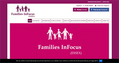 Desktop Screenshot of familiesinfocusessex.org.uk